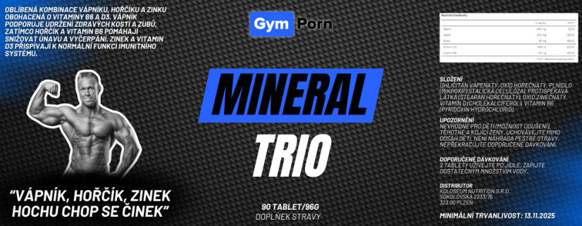 Gymporn.cz - MINERAL TRIO 90 tab.