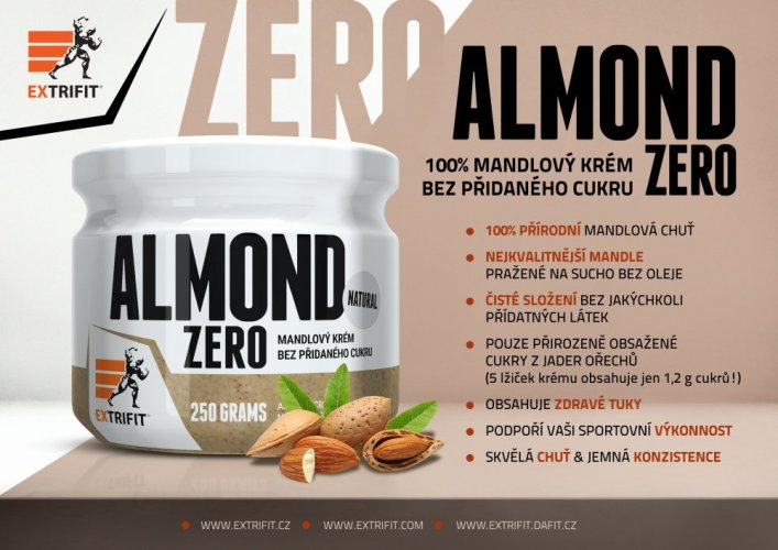 Extrifit Almond Zero 250 g natural