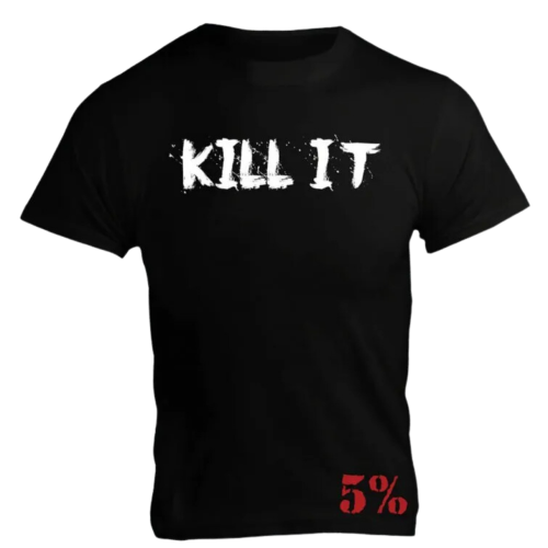 Kill it triko (černé) - Velikost: M