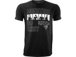 MONSTERS DO EXIST, BLACK T-SHIRT