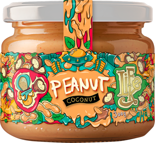 LifeLike Peanut 300 g coconut