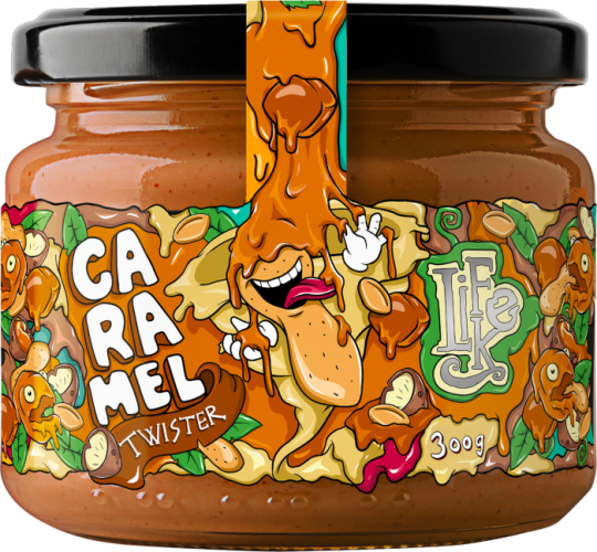 LifeLike Twister 300 g caramel