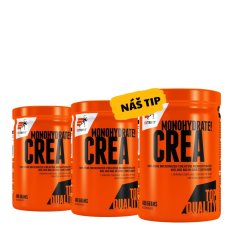 AKCE 3x Extrifit Crea Monohydrate 400 g