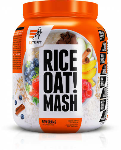 Extrifit Rice Oat Mash 900 g - Příchuť: Vanilka