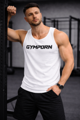 Tílko GP Pump Tank Černá/Bílá - GYMPORN