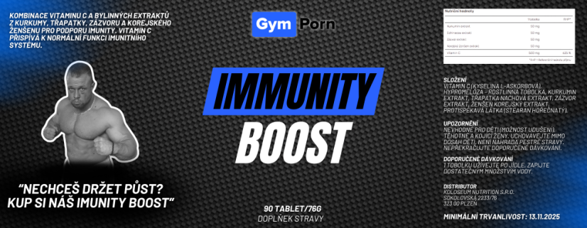 Gymporn.cz - IMMUNITY BOOST 90 tab.