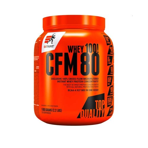 Extrifit CFM Instant Whey 80 1000 g - Příchuť: jahoda