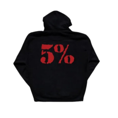 OG Černá mikina s červeným nápisem LOVE IT KILL IT