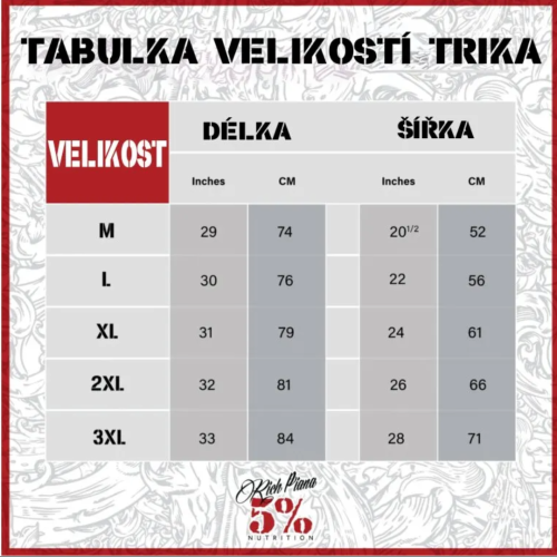 Triko Family 5% - Velikost: L