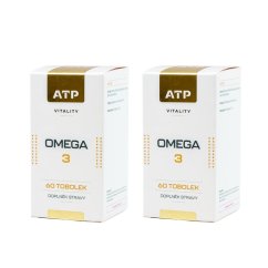 AKCE 1+1 ATP Vitality Omega 3 60 tob