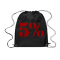5% Drawstring Bag