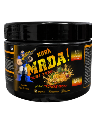 GYMPORN - MRDA Double Caffein - Funkční Energy Drink - 30 DÁVEK!