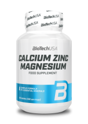 BioTech Calcium Zinc Magnesium 100 tbl