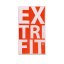 Extrifit Ručník NEW - Barva: Bílo-černá velké logo