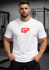 Tričko GP Push Your Limit Černá/Bílá - GYMPORN