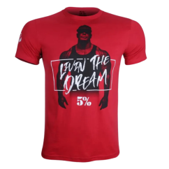 Červené triko - LIVIN THE DREAM 5%