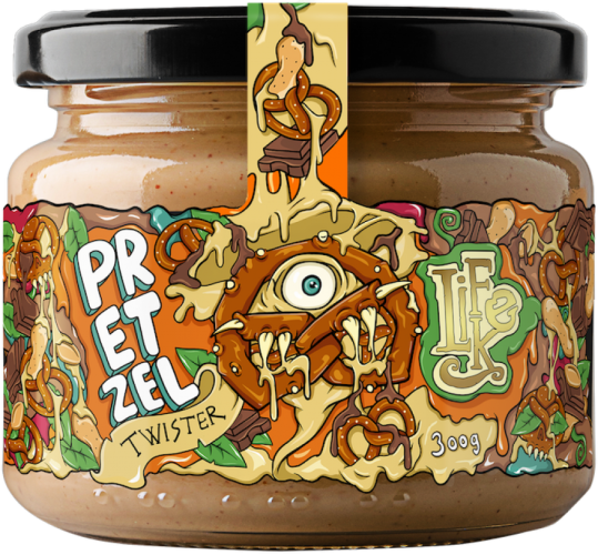 LifeLike Twister 300 g pretzel
