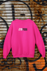Mikina GymPorn Crew – Hot Pink | GymPorn