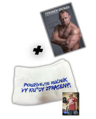 GRZNÁR PACK - RUČNÍK + KINA FENOMEN GRZNÁR: DEFINICE TESTOSTERONU + VĚNOVÁNÍ FILIPA GRZNÁRA