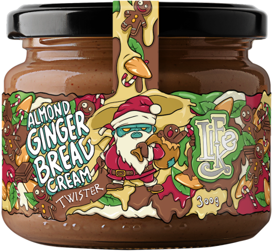 LifeLike Twister 300 g almond ginger bread