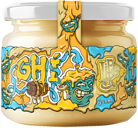 LifeLike Ghí máselný tuk 300 ml