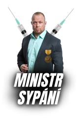 LIMITOVANÉ TRIČKO - Ministr Sypání - BÍLÁ + SBĚRATELSKÁ KARTIČKA