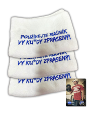 3 PACK LIMITOVANÝ RUČNÍK - Používejte ručníky vy kun*y zprasený!