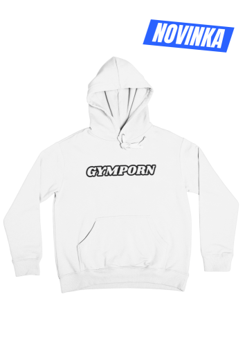 Mikina GymPorn Retro – White | GymPorn